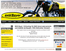 Tablet Screenshot of bmwbayer.de